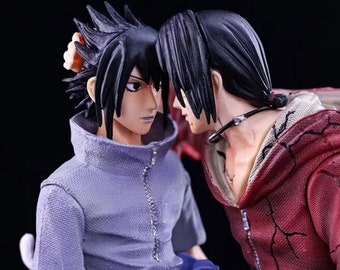 Uchiha Sasuke & Itachi Action Figures | Brother Reconciliation GK Figurine