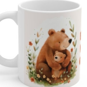 Mothers Day Mug | Mama Bear , Mother&#39;s Day Gift | New Mom Gift | Grandma Gift , Mothers Day Gift, Mama Bear , Ceramic Coffee Mug, 11oz, 15oz