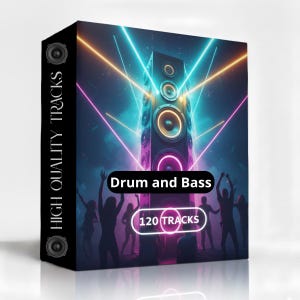 Music collection Drum and Bass - 120 Tracks | Music for DJ | Digital download