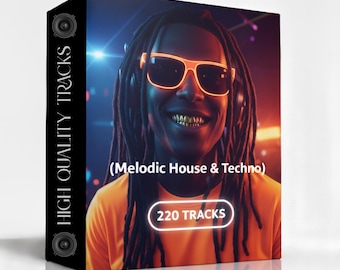 Melodic House & Techno - 220 tracks  | Music for DJ | Digital download