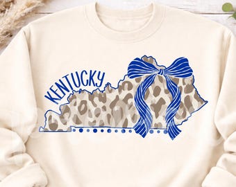 Kentucky Wildcats PNG, Leopard Design (Instant Download)