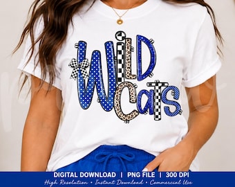 Immagine PNG a scacchi leopardati stile preppy per il giorno della partita del Kentucky (download digitale)