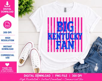 Design PNG "Big Kentucky Fan" (Download digitale)