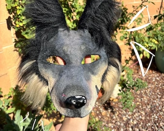 German Shepard Therian mask!! <3