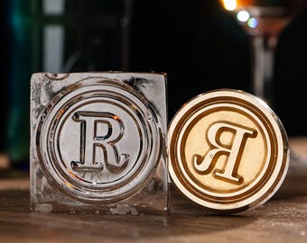 Ice Stamp Branding, Custom Ice Cube Stamp For Business, Whiskey Ice Cube Stamp, Ice Stamp Custom,Custom Logo Stamp, Gifts For Bartenders.