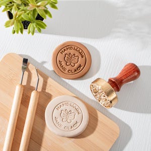 Custom Logo Stamp, Custom Handmade Stamp, Custom Metal Stamp For Pottery, Custom Highly Detailed Logo Designs, Ceramic Stamp, Pottery Stamp.