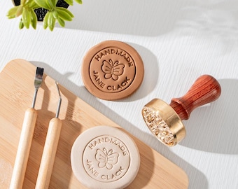 Custom Logo Stamp, Custom Handmade Stamp, Custom Metal Stamp For Pottery, Custom Highly Detailed Logo Designs, Ceramic Stamp, Pottery Stamp.