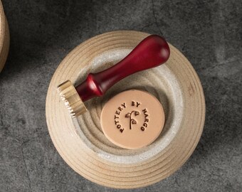 Custom Logo Clay Stamp, Custom Pottery Stamp Logo, Pottery Signature Stamp Custom, Clay Stamp For Pottery, Pottery Stamp Logo Or Image.