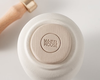 Custom Pottery Stamp, Custom Clay Stamp, Initial Ceramic Stamp, Custom Soap Stamp In Brass, Personalized Signature Brass Stamp For Pottery.