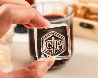 Father&#39;s Day Gift,Custom Ice Cube Logo,Cold Drink Stamp Custom,Ice Cube Stamp,Custom Ice Stamp, Personalize Ice Brand Stamp.