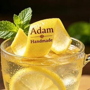 Plancha eléctrica personalizada para marcar cáscaras de frutas, sello para marcar cítricos en bebidas de boda, sello con logotipo personalizado para bar en casa y guarnición.