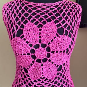 Crochet crop top