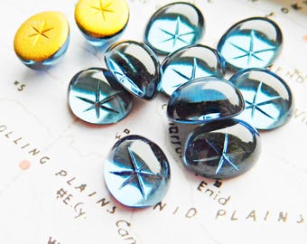 モンタナ ウィズ スター GF (12 x 10 mm) ヴィンテージ スワロフスキー