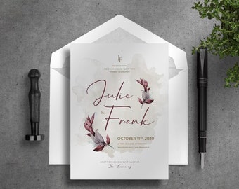 Wedding invitation