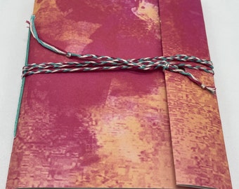 Handmade  Recycled Field Notebook