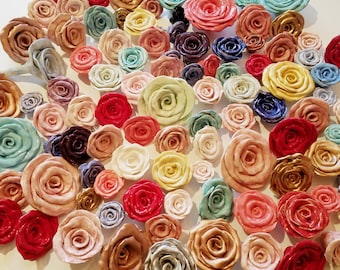 Perillas rosas rojas/perillas con diseño de flores/perillas de 3,8 cm para guardería/perillas de cerámica para cajones/perillas con diseño de flores para gabinetes, decoración de cocina y hogar (juego de 4)