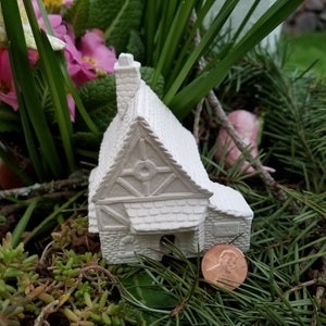 DIY Fairy Garden Cottage Fairy Design Ceramic Garden Design or also available in other listing Glazed and Painted
