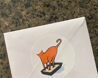 Cat Litter sticker