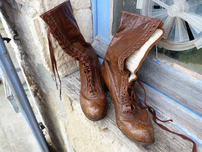 bottines lacets style 1900