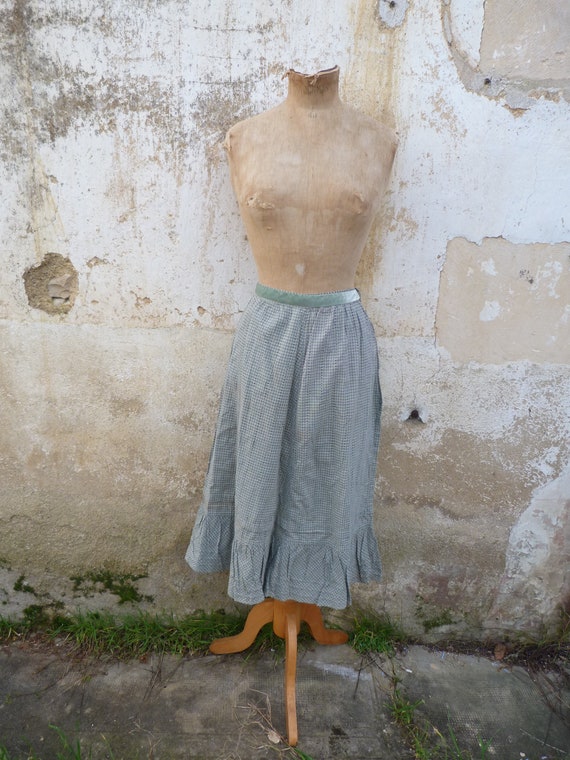 Vintage 1900 old French Edwardian chore workwear c