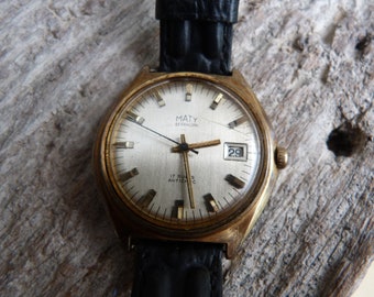 Vintage MATY   man watch   to restaure