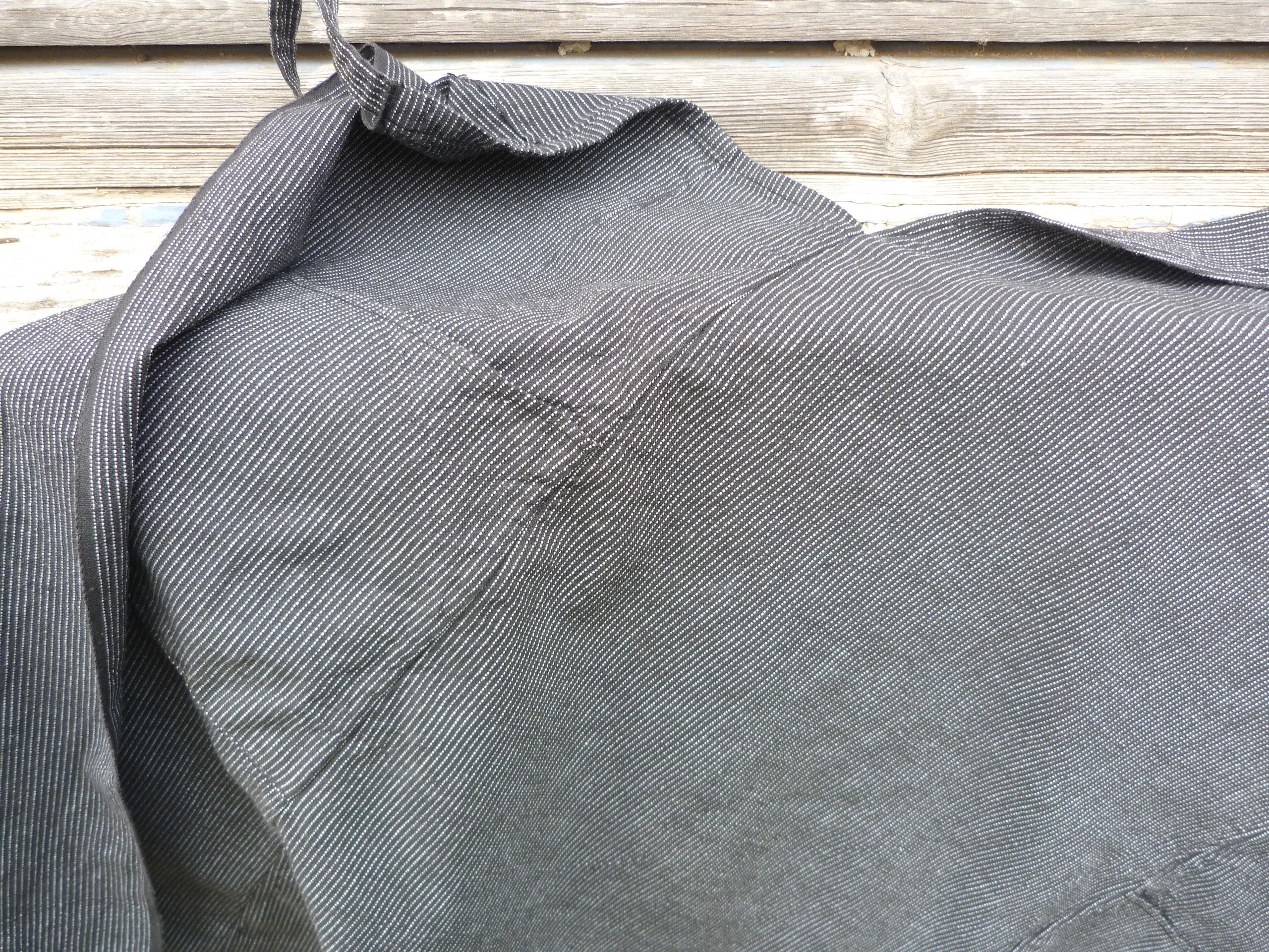 ヴィンテージ オールドフランス 1900/1930 チョア ストライプ ブラック