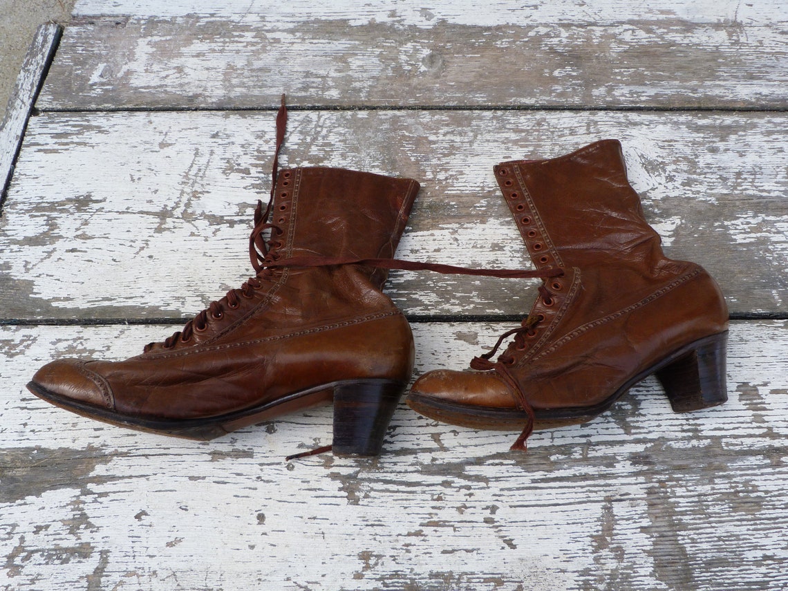 bottines lacets style 1900