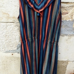 Vintage 1980 /80s printed dress image 3