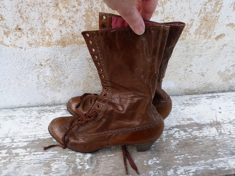 bottines lacets style 1900