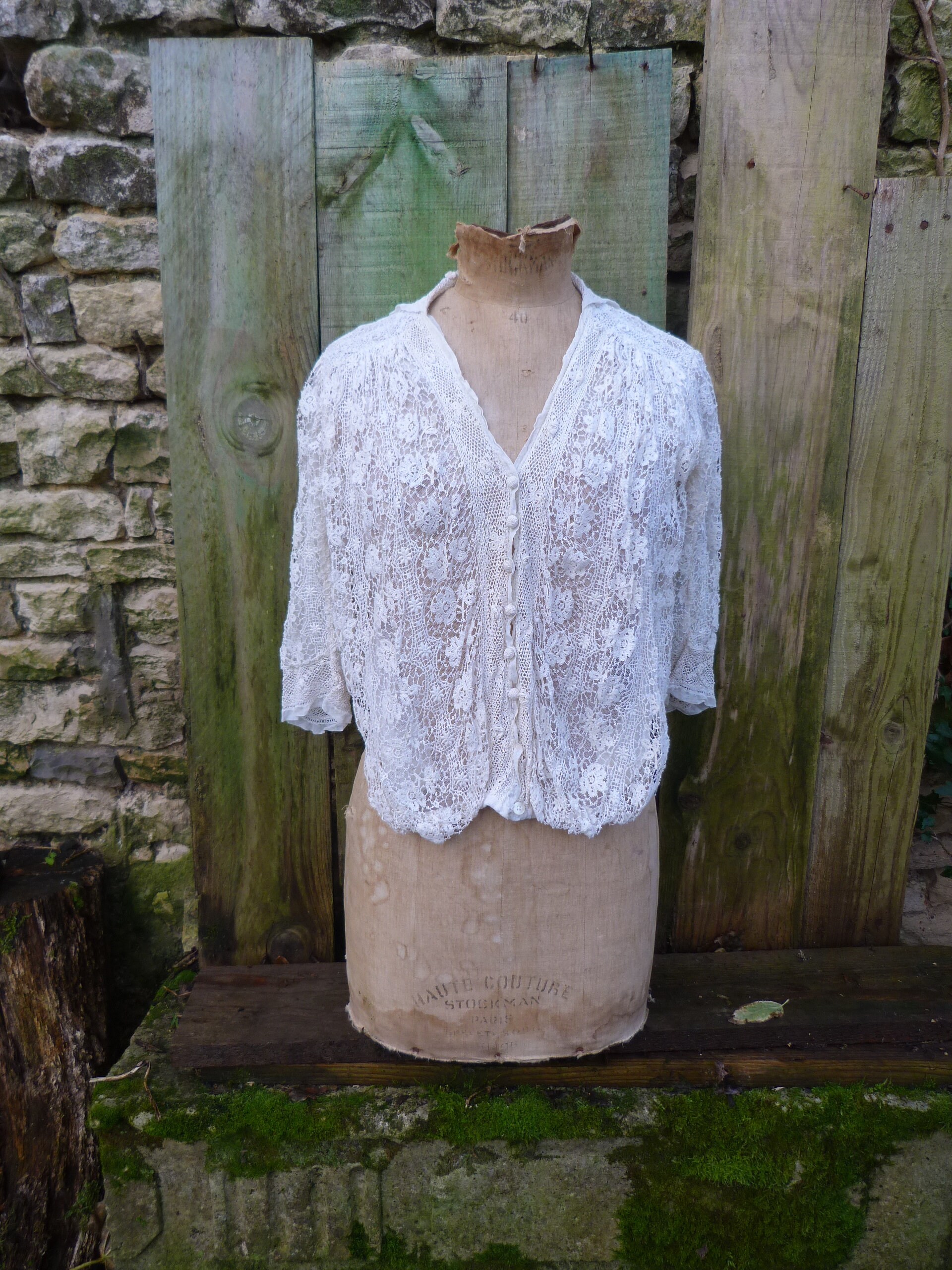 Antique White Blouse - Etsy