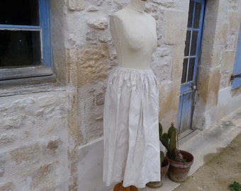 フランスヴィンテージ ストライプエプロン　フレンチアンティーク　ビンテージ フランスヴィンテージ ストライプエプロン ブラック フレンチ