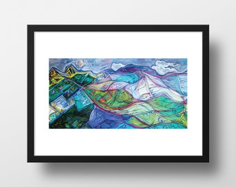 10" x 8"  In the Mountains I Am | Unframed Print