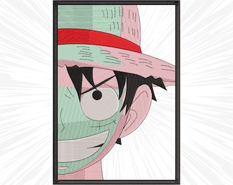 Anime Embroidery design #3 Anime Manga Japan Inspired Digital Embroidery File, Instant Download DST, PES, XXX, Hus, Exp, Vp3, Jef