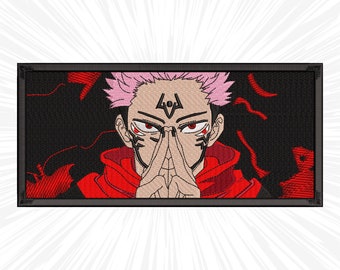 Anime Embroidery design #41 Anime Manga Japan Inspired Digital Embroidery File, Instant Download DST, PES, XXX, Hus, Exp, Vp3, Jef