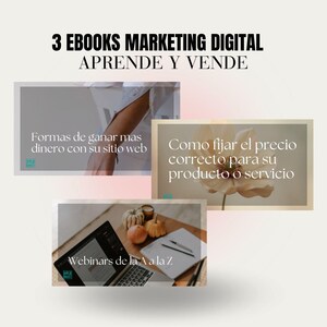 Manuals for Success: Digital Products and Digital Business, Template, Passive Income, MRR, PLR, Resell Rights Marketing, Spanish