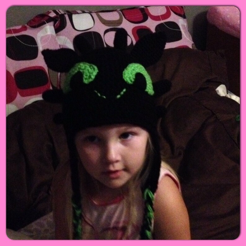 Toothless How to Train Your Dragon Beanie/ Hat Any Size Etsy