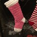 Rebecca Fenner reviewed Hand Crocheted Textured, Criss Cross Stocking- Hanging - Cute - Any Color