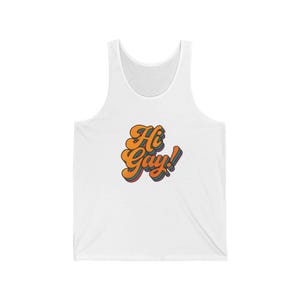 LGBTQ Pride Tank Top, Unisex Jersey Tank, Gay Pride Shirt, LGBTQ Pride Apparel, Rainbow Tank