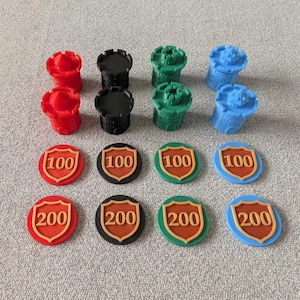 S2 Player Marker - The Castles of Burgundy