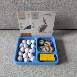 3D "Wingspan" Token Tray: Benutzerdefinierter 3D-gedruckter Spiel-Organizer