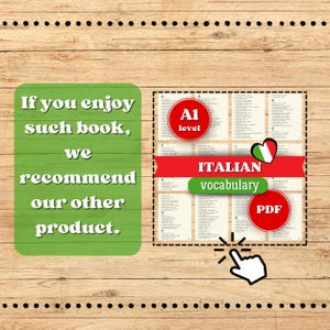Learn Italian Workbook A1, 30-Day Beginner Study Guide, Grammar Worksheets (PDF) image 9