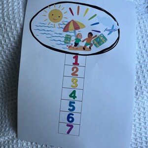 HOLIDAY Countdown Timeline Holiday Montessori
