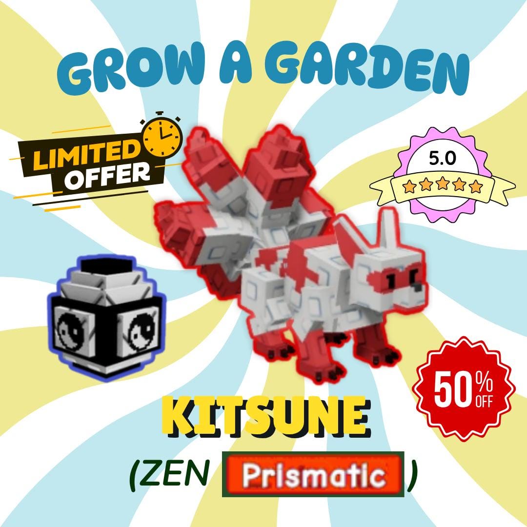 キンケツゥページ Kitsune | Grow a Garden | GaG | Fast Delivery | eBay