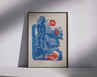 Serigrafía de impresiones artísticas
