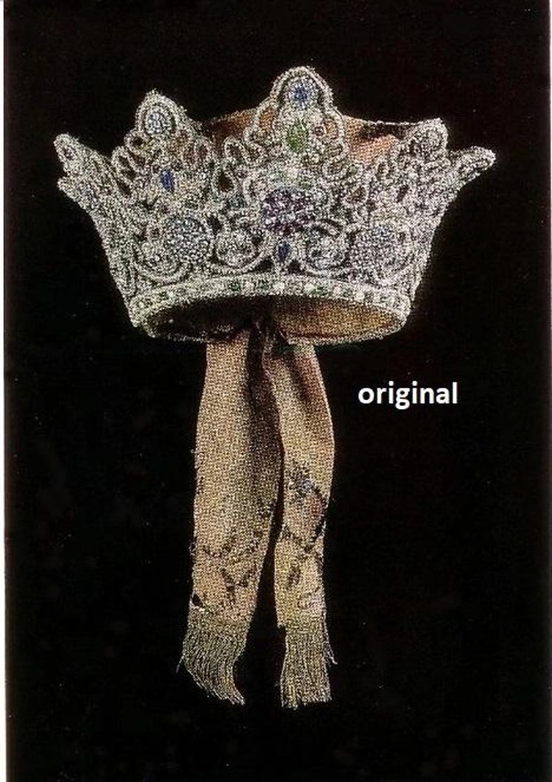 Kokoshnik Crown Arkhangelsk Province Etsy