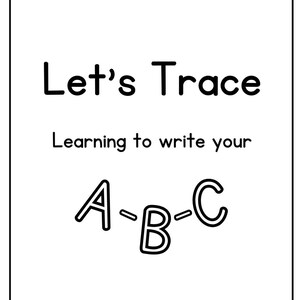 Alphabet Tracing Worksheets