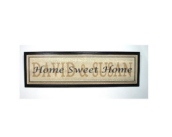 Home Sweet Home - Personalized Sign