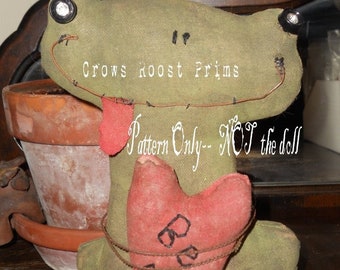 SaLE  Frog 311 Valentine  epattern  SALE immediate download