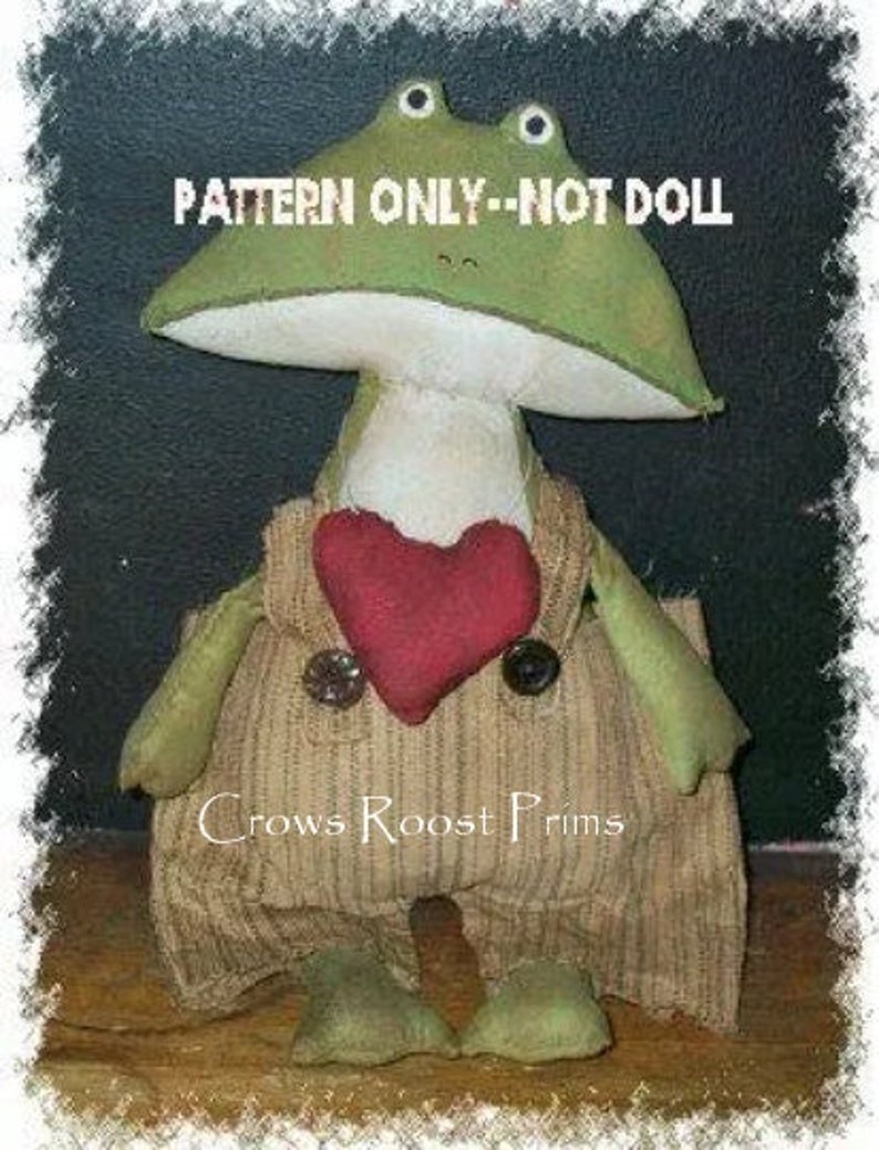 Sale Frog Epattern-not Doll 249 Crows Roost Prims Primitive Freddie ...
