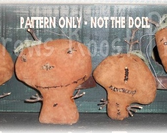 SALE 365 Halloween 6 sprießende Kürbisse Muster